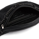 DEPECHE Bumbag med nitter Bumbag 099 Black (Nero)