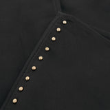 Depeche leather wear Caisey skindleggings med nitter Pants 097 Gold