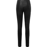 Depeche leather wear Caisey skindleggings med nitter Pants 099 Black (Nero)