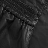 Depeche leather wear Camilla kort skindnederdel Skirts 099 Black (Nero)