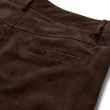 Depeche leather wear Cat ruskindsbukser Pants 067 Dusty brown