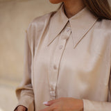 Depeche Clothing Cindy shirt Shirts 313 Champagne