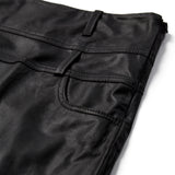 Depeche leather wear Clara maxi skindnederdel Skirts 099 Black (Nero)