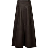 Depeche leather wear Clara maxi skindnederdel Skirt 015 Brown