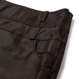 Depeche leather wear Clara maxi skindnederdel Skirt 015 Brown