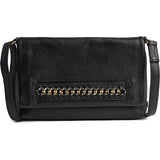DEPECHE Clutch med kæde detalje Clutch 099 Black (Nero)