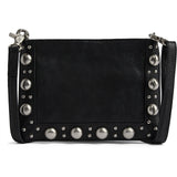 DEPECHE Clutch med nitter Clutch 099 Black (Nero)