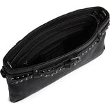 DEPECHE Clutch med nitter Clutch 099 Black (Nero)