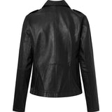 Depeche leather wear Cool Noora biker skindjakke Jackets 099 Black (Nero)