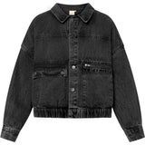 Depeche Clothing Susan denim jakke Jackets 099 Black (Nero)