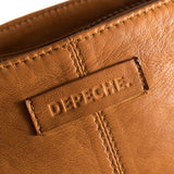 DEPECHE Cool crossbody taske i kvalitetslæder Cross over 014 Cognac