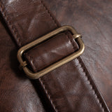 DEPECHE Cool crossbody taske i kvalitetslæder Cross over 068 Winter brown