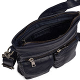 DEPECHE Cool crossbody taske i kvalitetslæder Cross over 178 Navy