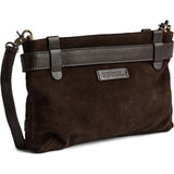 DEPECHE Cool ruskindsclutch Clutch 008 Chocolate