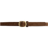 DEPECHE Cow bælte Belts 184 Walnut
