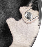 DEPECHE Hair-on læder bumbag Bumbag 099 Black (Nero)