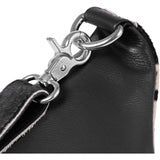 DEPECHE Hair-on læder bumbag Bumbag 099 Black (Nero)