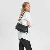 DEPECHE Crossover med smukke detaljer Cross over 099 Black (Nero)