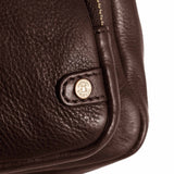 DEPECHE Crossover taske med front lomme Cross over 133 Brandy