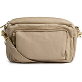 DEPECHE Crossover taske med front lomme Cross over 228 Soft Sand