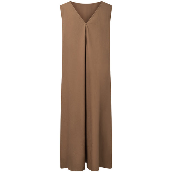 Depeche Clothing Dee kjole i tidløs og smuk design Dresses 015 Brown