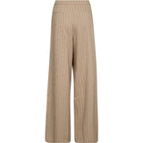 Depeche Clothing Dolia HW bukser fuld længde Pants 287 Cream Pin Stripe