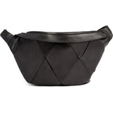 DEPECHE Eksklusiv håndflettet bumbag Bumbag 099 Black (Nero)