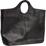 DEPECHE Eksklusiv håndflettet shopper Shopper 099 Black (Nero)