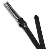 DEPECHE Elegant bælte Belts 187 Black/Silver