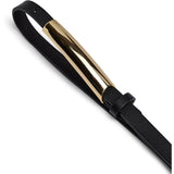 DEPECHE Elegant bælte Belts 190 Black / Gold