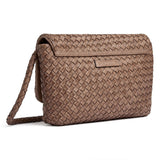 DEPECHE Elegant crossover Clutch 250 Dark Taupe