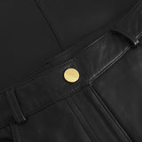 Depeche leather wear Elegant underknee Evi pencil lædernederdel Skirts