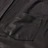 Depeche leather wear Eliza skindvest Vest 099 Black