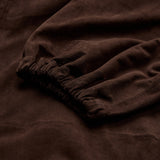 Depeche leather wear Ella ballon bukser i blødt ruskind Pants 067 Dusty brown