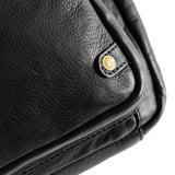 DEPECHE Enkel crossover taske i skind Cross over 099 Black (Nero)