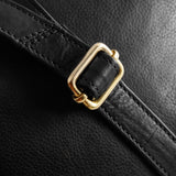 DEPECHE Enkel crossover taske i skind Cross over 099 Black (Nero)