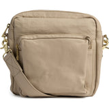 DEPECHE Enkel crossover taske i skind Cross over 228 Soft Sand