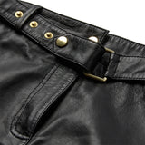 Depeche leather wear Envy lædernederdel Skirts 099 Black (Nero)