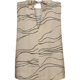 Depeche Clothing Evy top Tops 286 Cream Graphic