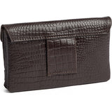 DEPECHE Fashion Favourites croco pung i skind Purse / Credit card holder 265 Brown Croco