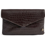 DEPECHE Fashion Favourites croco pung i skind Purse / Credit card holder 265 Brown Croco