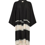Depeche Clothing Felina kimono Kimono 288 Black White Tie Dye