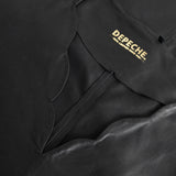 Depeche leather wear Feminin Rikke kjole i blød skindkvalitet Dresses 099 Black (Nero)