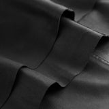 Depeche leather wear Feminin Trine top i blød skindkvalitet Tops 099 Black (Nero)