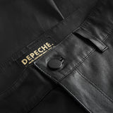 Depeche leather wear Flare RW Cleo læderbuks i blød og lækker kvalitet Pants 099 Black (Nero)