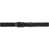 DEPECHE Flettet bælte Belt 154 Black/Brass