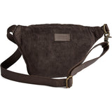 DEPECHE Fløjl bumbag Bumbag 015 Brown