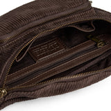 DEPECHE Fløjl bumbag Bumbag 015 Brown