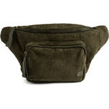 DEPECHE Fløjl bumbag Bumbag 049 Army Green