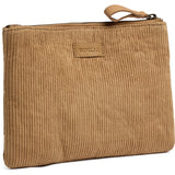 DEPECHE Fløjl clutch Clutch 013 Tan